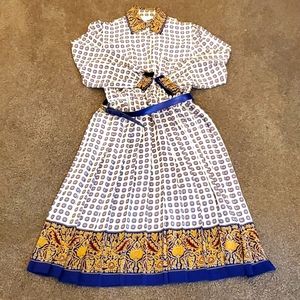 Schrader vintage dress